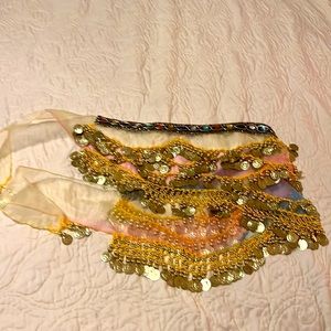 Halloween Belly Dancer Hip Scarf